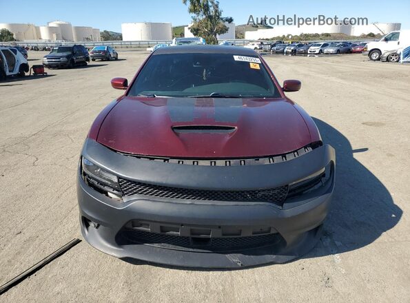 2C3CDXGJ6JH116992 2018 DODGE CHARGER Бордовый 