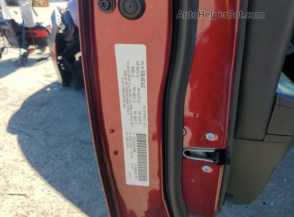 2C3CDXGJ6JH116992 2018 DODGE CHARGER Бордовый 