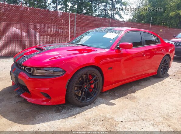 2C3CDXGJ7MH654301 2021 DODGE CHARGER Red Передня ліва чверть