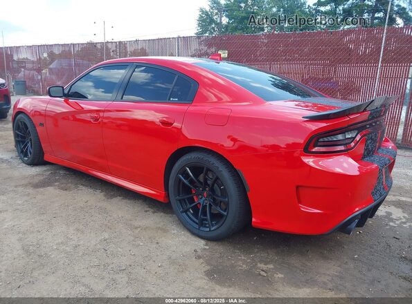 2C3CDXGJ7MH654301 2021 DODGE CHARGER Red Задня ліва чверть