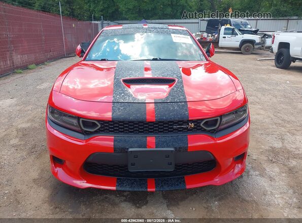 2C3CDXGJ7MH654301 2021 DODGE CHARGER Red Вид спереду