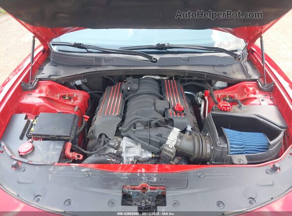 2C3CDXGJ7MH654301 2021 DODGE CHARGER Red Вид ззаду