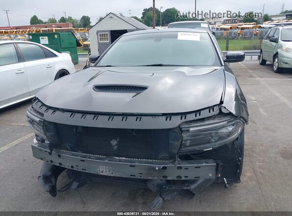 2C3CDXGJ7NH166273 2022 DODGE CHARGER Серый Вид задней части салона