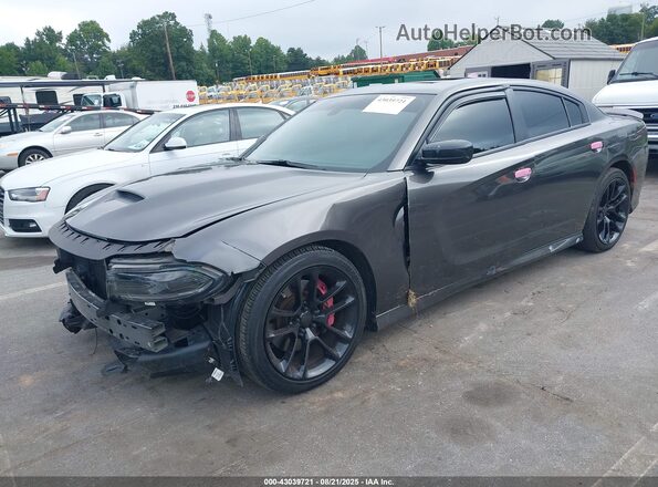 2C3CDXGJ7NH166273 2022 DODGE CHARGER Серый Передняя левая четверть