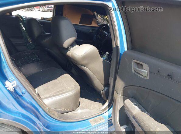 2C3CDXHG0MH653574 2021 DODGE CHARGER Blue Widok naklejki z numerem VIN