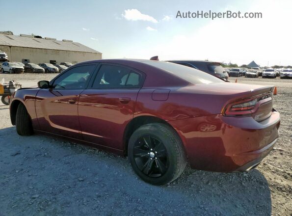 2C3CDXHG3JH175646 2018 DODGE CHARGER Бордовый 