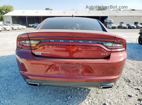 2C3CDXHG3JH175646 2018 DODGE CHARGER Бордовый 
