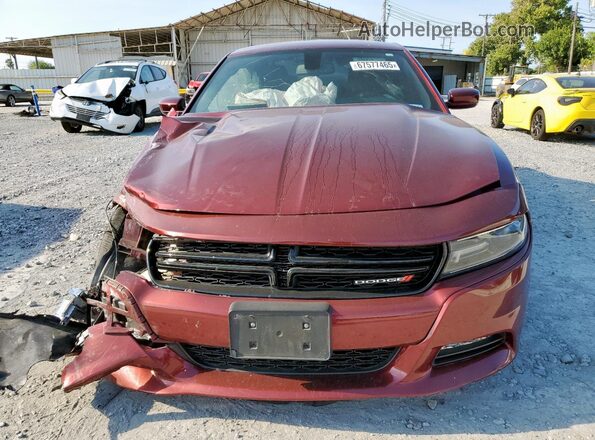 2C3CDXHG3JH175646 2018 DODGE CHARGER Бордовый 