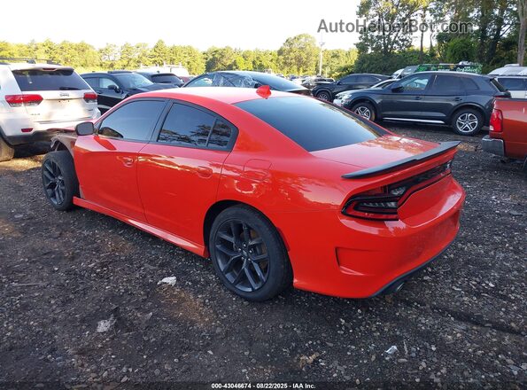 2C3CDXHG6MH544116 2021 DODGE CHARGER Orange Tył lewy