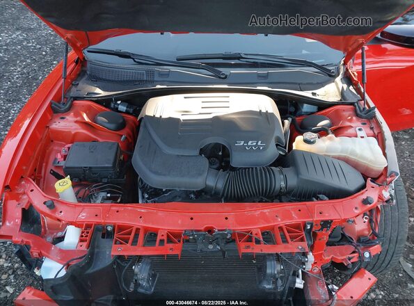 2C3CDXHG6MH544116 2021 DODGE CHARGER Orange Widok z tyłu