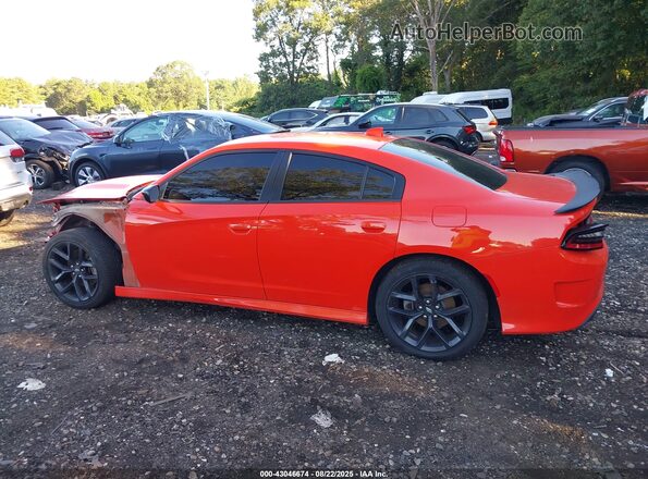 2C3CDXHG6MH544116 2021 DODGE CHARGER Orange Widok wnętrza 360 stopni