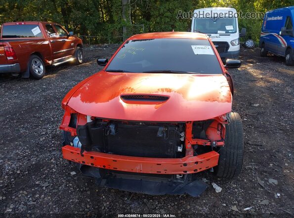 2C3CDXHG6MH544116 2021 DODGE CHARGER Orange Widok zestawu wskaźników