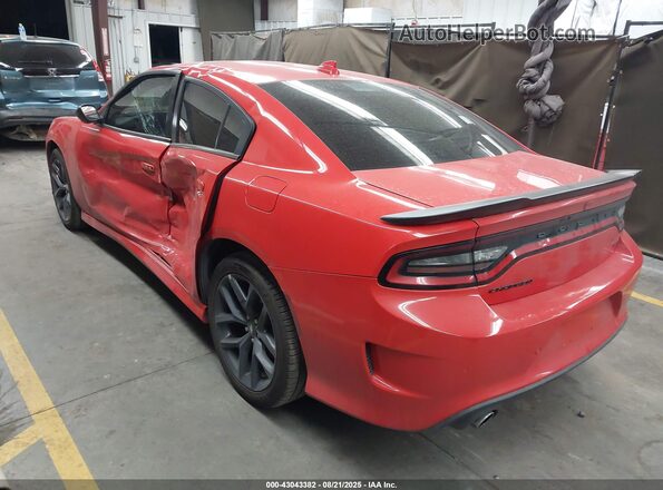 2C3CDXHG6PH519219 2023 DODGE CHARGER Красный Задняя левая четверть