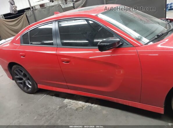 2C3CDXHG6PH519219 2023 DODGE CHARGER Красный Вид задней части салона