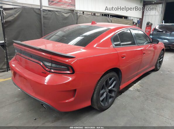 2C3CDXHG6PH519219 2023 DODGE CHARGER Красный Задняя правая четверть