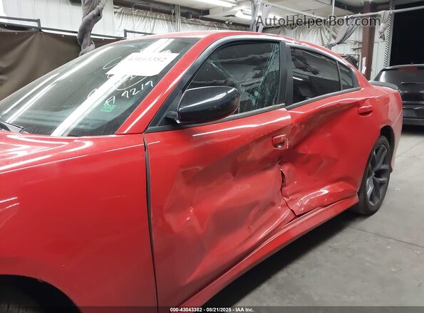 2C3CDXHG6PH519219 2023 DODGE CHARGER Красный Вид спереди