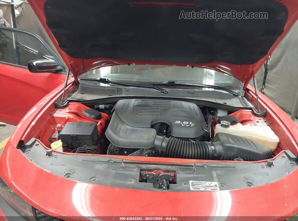 2C3CDXHG6PH519219 2023 DODGE CHARGER Красный Вид сзади