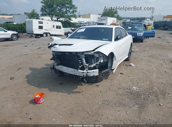 2C3CDXHG7LH228819 2020 DODGE CHARGER Белый Передняя левая четверть