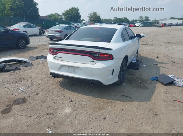 2C3CDXHG7LH228819 2020 DODGE CHARGER Белый Задняя правая четверть