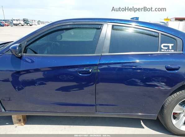 2C3CDXHG9GH297422 2016 DODGE CHARGER Blue 