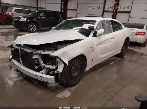 2C3CDXKG7MH649112 2021 DODGE CHARGER White Передня ліва чверть