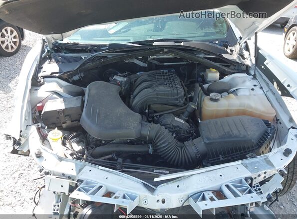 2C3CDXKG7MH649112 2021 DODGE CHARGER White Вид ззаду