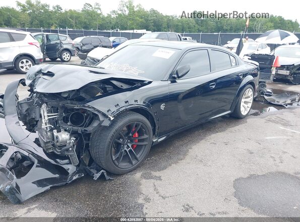 2C3CDXL95MH660822 2021 DODGE CHARGER Black Vista tres cuartos delantera izquierda