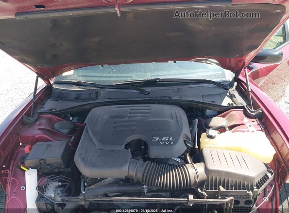 2C3CDXMG7LH189462 2020 DODGE CHARGER Темно-бордовый Вид сзади