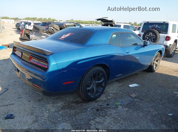 2C3CDZAG3LH227205 2020 DODGE CHALLENGER Blue უკანა მარჯვენა