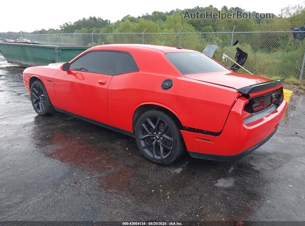 2C3CDZAG3MH555788 2021 DODGE CHALLENGER Orange Tył lewy