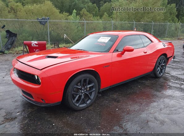 2C3CDZAG3MH555788 2021 DODGE CHALLENGER Orange Przód lewy