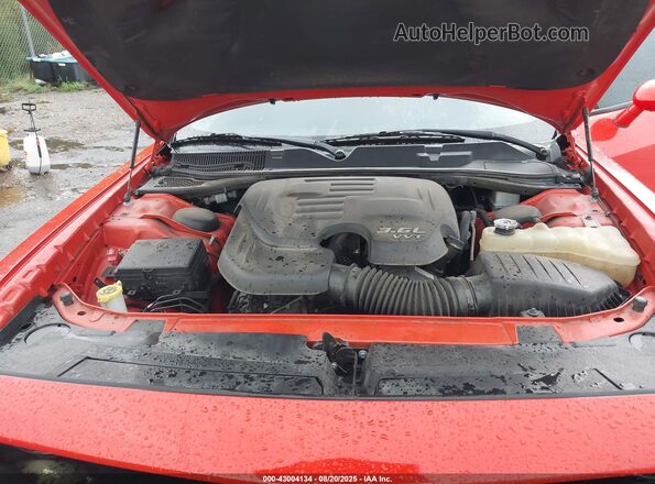 2C3CDZAG3MH555788 2021 DODGE CHALLENGER Orange Widok z tyłu