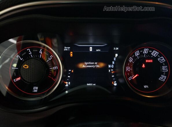 2C3CDZAG5JH302807 2018 DODGE CHALLENGER Красный 