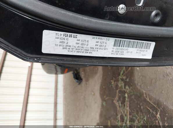 2C3CDZAG6GH213479 2016 DODGE CHALLENGER Black Widok komory silnika