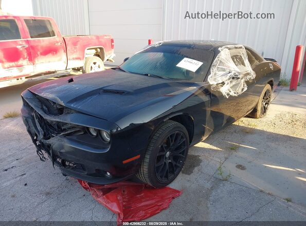 2C3CDZAG6GH213479 2016 DODGE CHALLENGER Black Przód lewy