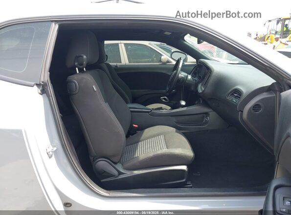 2C3CDZAG6NH128560 2022 DODGE CHALLENGER Gray Vista interior delantera