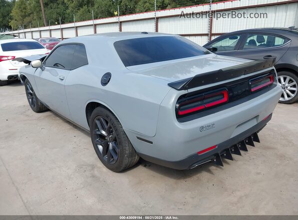 2C3CDZAG6NH128560 2022 DODGE CHALLENGER Gray Trasero izquierdo