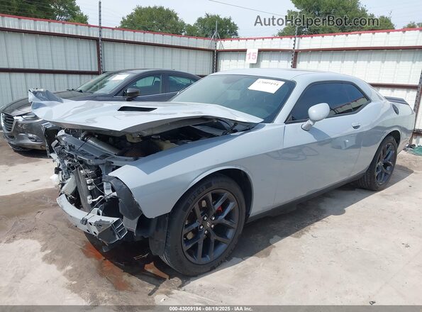 2C3CDZAG6NH128560 2022 DODGE CHALLENGER Gray Vista tres cuartos delantera izquierda