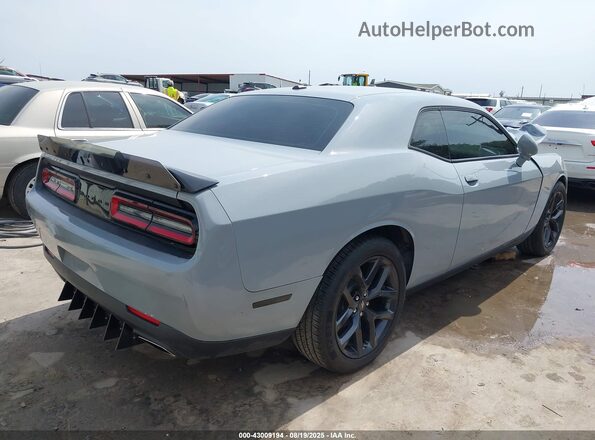 2C3CDZAG6NH128560 2022 DODGE CHALLENGER Gray Trasero derecho