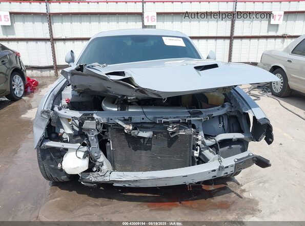2C3CDZAG6NH128560 2022 DODGE CHALLENGER Gray Vista interior trasera