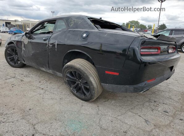 2C3CDZAG7HH640414 2017 DODGE CHALLENGER Черный Задняя левая четверть
