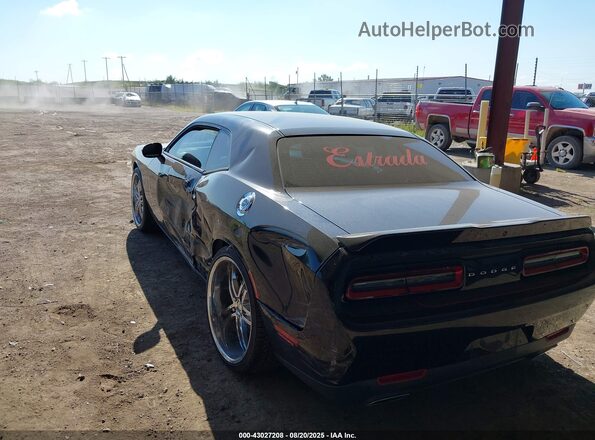 2C3CDZAG8GH202208 2016 DODGE CHALLENGER Black Задня ліва чверть