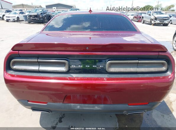 2C3CDZAGXJH339660 2018 DODGE CHALLENGER Темно-бордовый 