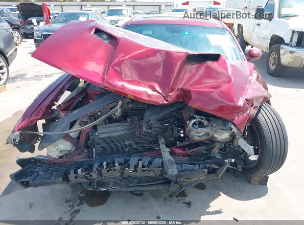 2C3CDZAGXJH339660 2018 DODGE CHALLENGER Темно-бордовый 