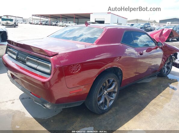 2C3CDZAGXJH339660 2018 DODGE CHALLENGER Темно-бордовый 