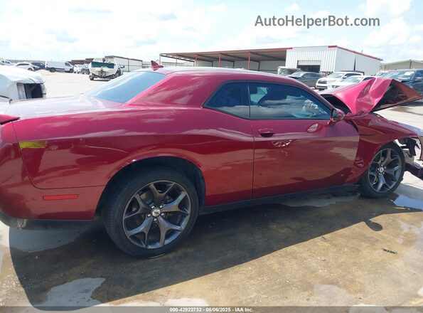 2C3CDZAGXJH339660 2018 DODGE CHALLENGER Темно-бордовый 