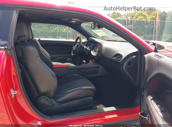 2C3CDZBT0JH146560 2018 DODGE CHALLENGER Red 
