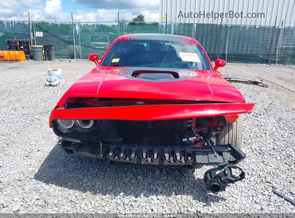 2C3CDZBT0JH146560 2018 DODGE CHALLENGER Red 