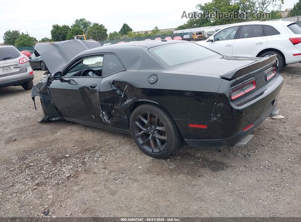2C3CDZBT1LH174452 2020 DODGE CHALLENGER Black Trasero izquierdo