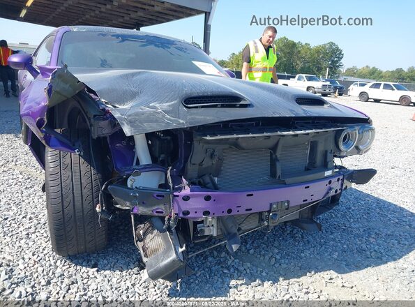 2C3CDZC92PH647039 2023 DODGE CHALLENGER Purple Դիմացի տեսք